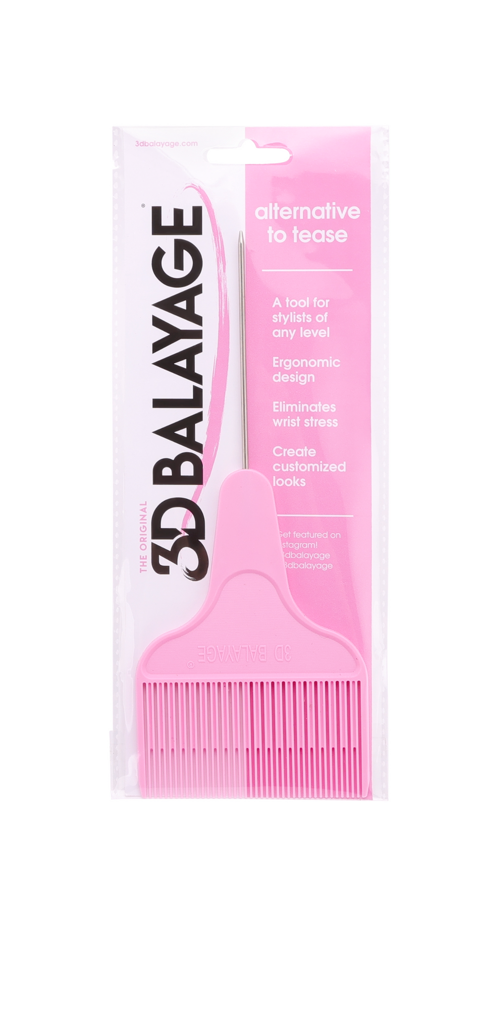 3D BALAYAGE - HAIR MICRO-WEAVING COMB - WHITE – wow comb